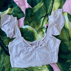 Pink Crop Top